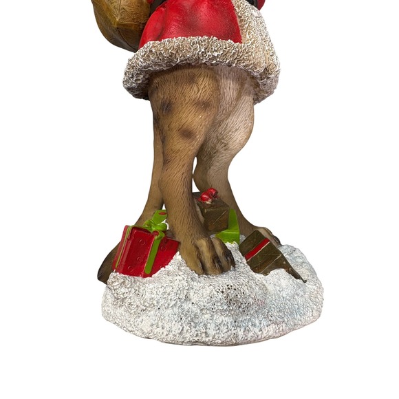 Hotant Meerkat Christmas Santa Figurine Rare Holiday‎...